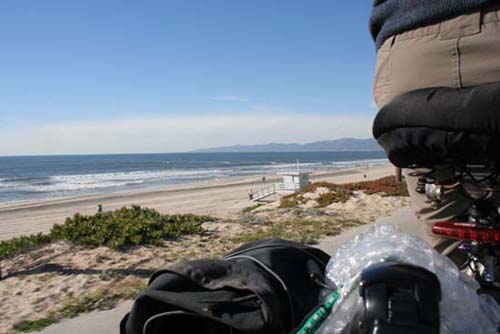 Bike view digital time-lapse