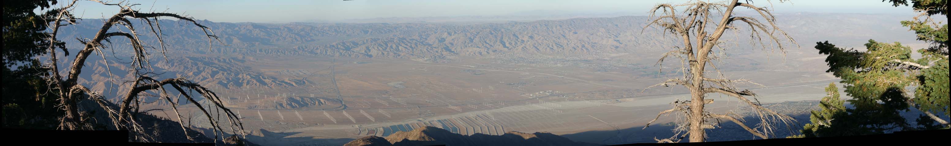 A view from Grubb's View on a clearer day.