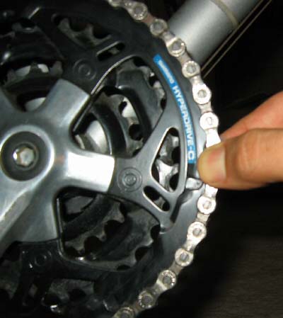 a simple chain-stretch test