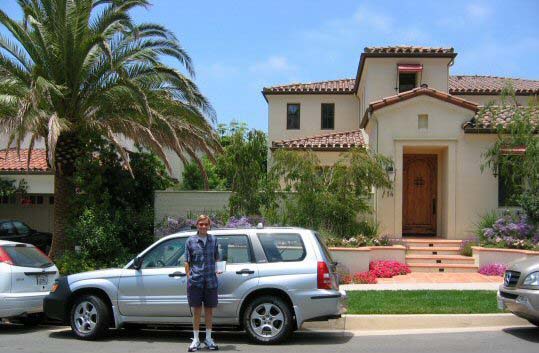 Gregg Vane of jet Propulsion Laboratory at Nick Colby's house